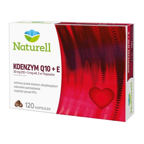 Naturell Coenzyme Q10 E capsules, 120 pcs.