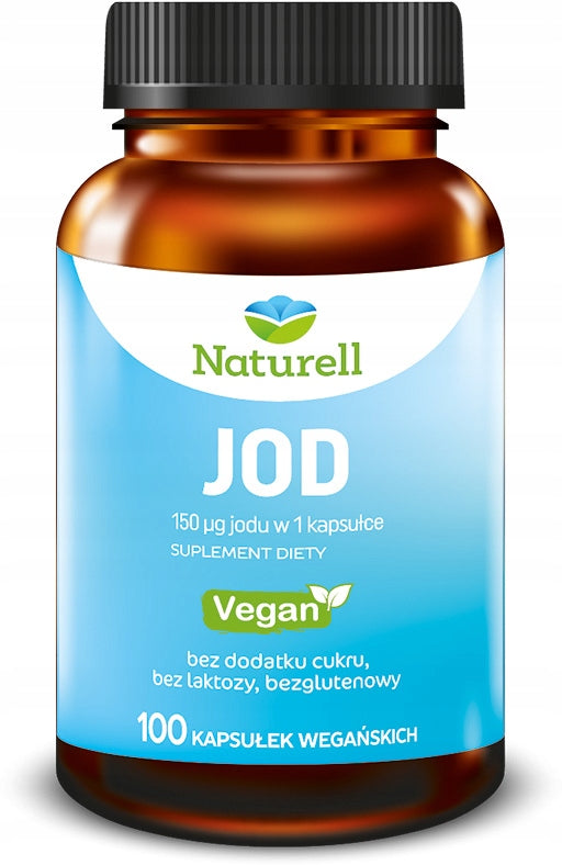 Naturell Iodine 150 mcg Potassium Iodide Thyroid 100 kap
