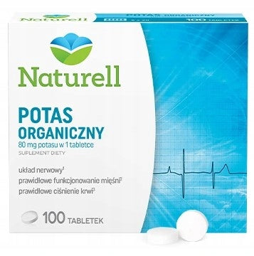 Naturell Potassium Organic 100 tablets