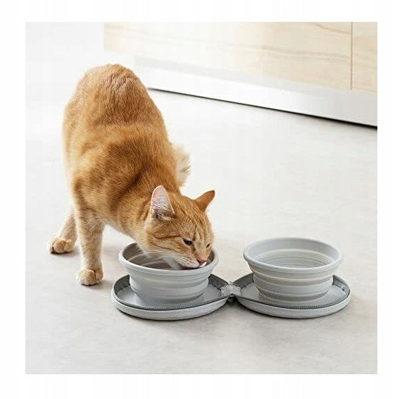 Navaris Folding Dog Bowls, Set of 2 Material silicone