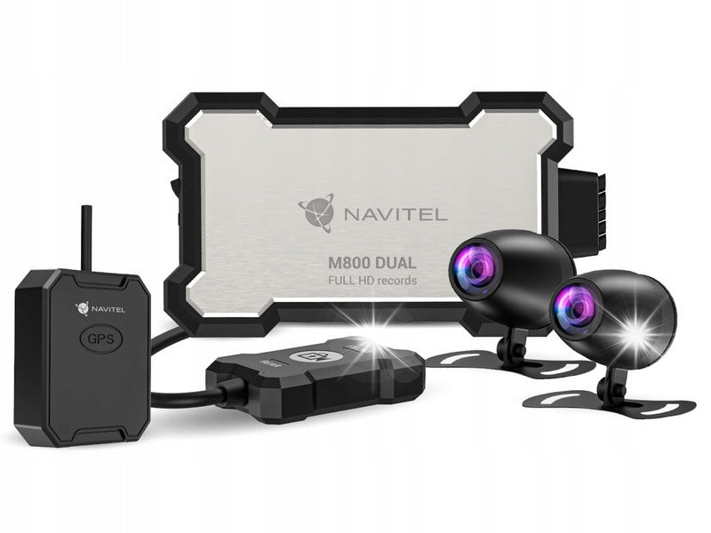 Navitel M800 Dual Camera Recorder for Motor Quad UTV ATV GPS