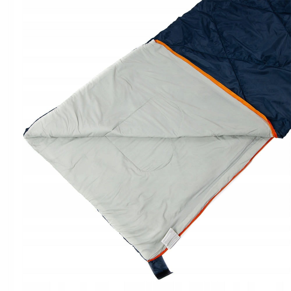 Navy Blue Hiking Sleeping Bag Without Headrest Bergson SQUARE 200 Manufacturer code BRG00121