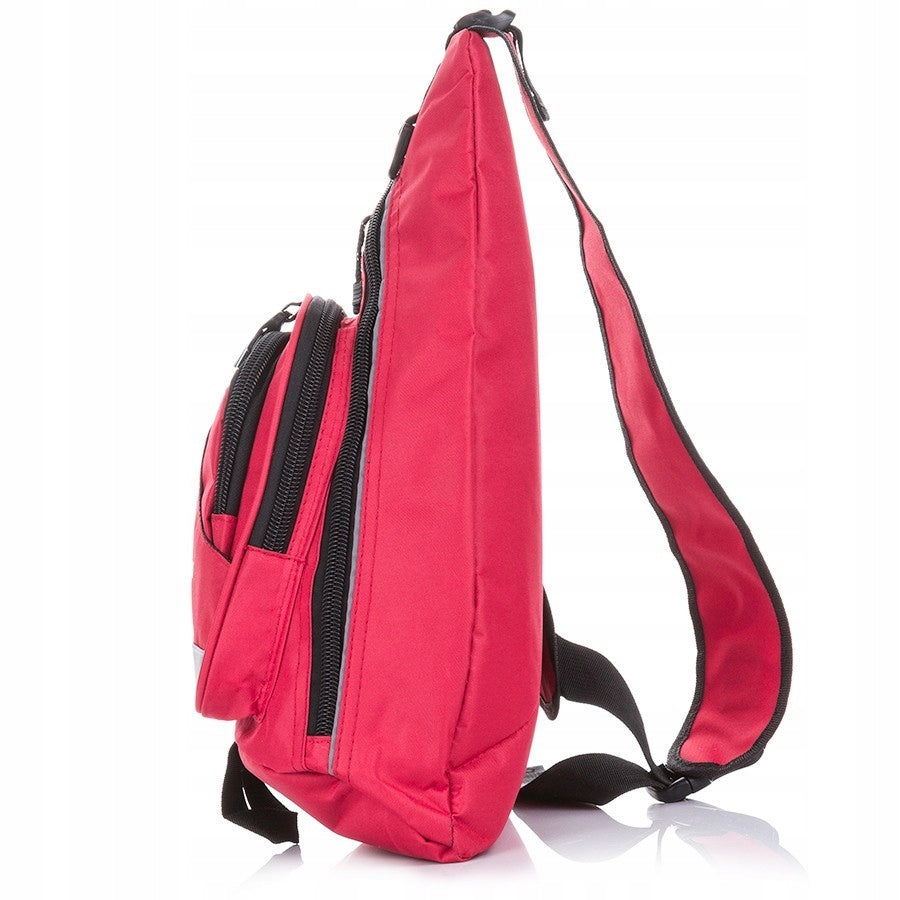 Navy Blue Sports Backpack for One Shoulder Youth Material Packaging status original