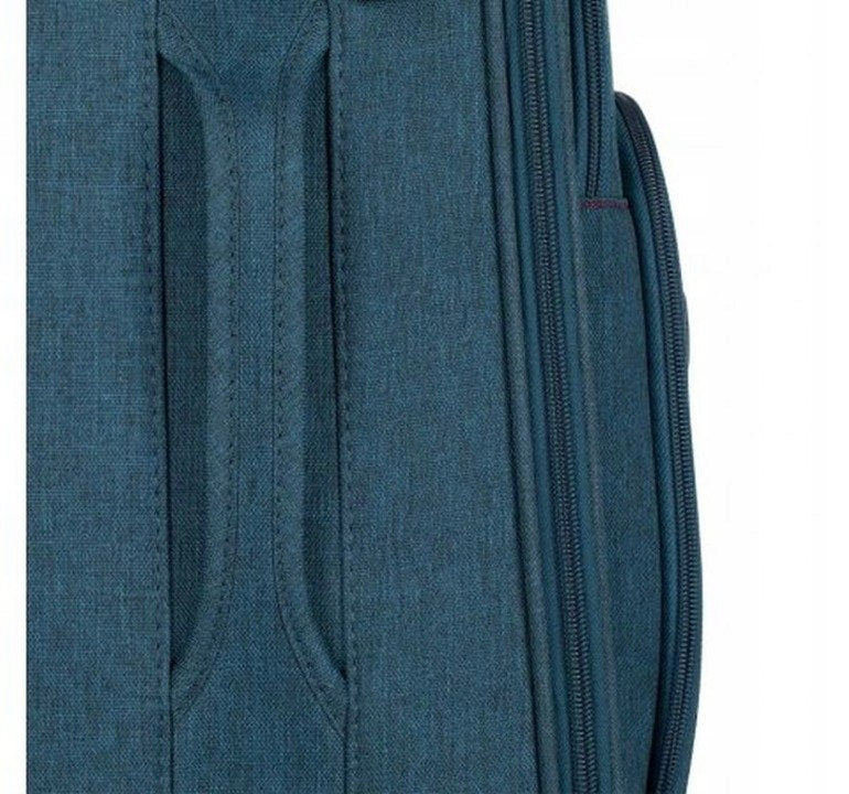 Navy blue suitcase large WITTCHEN 56-3S-503-91 soft roomy zipper TSA light Kind soft