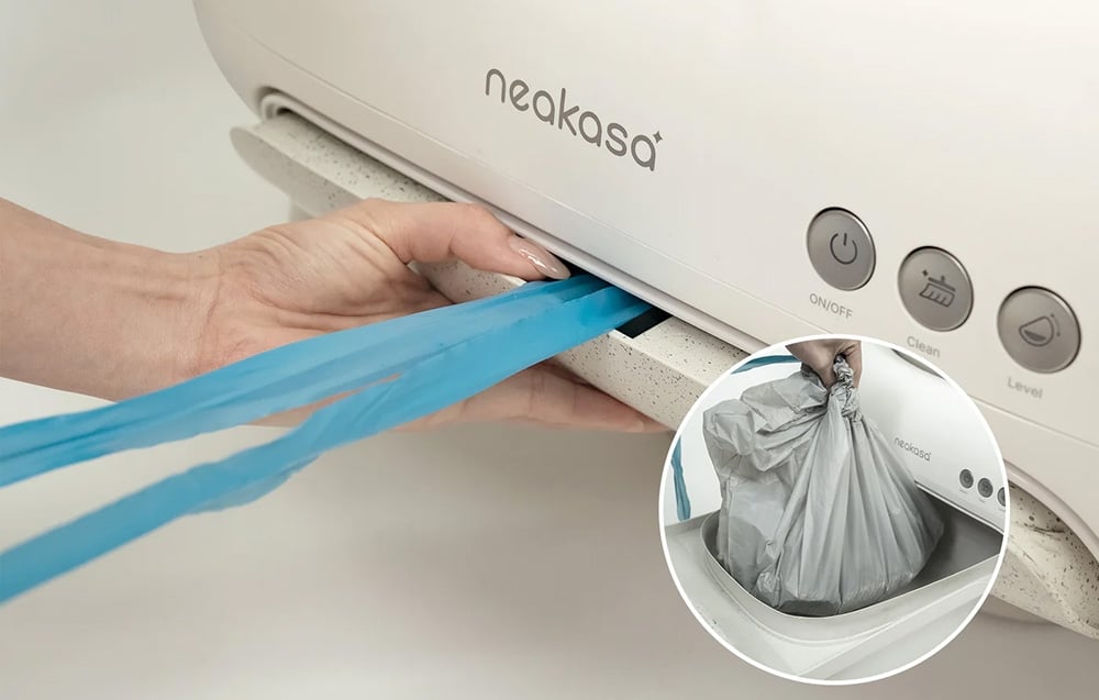 Neakasa M1 PLUS automatic self-cleaning litter box odor control white Kind open litter box