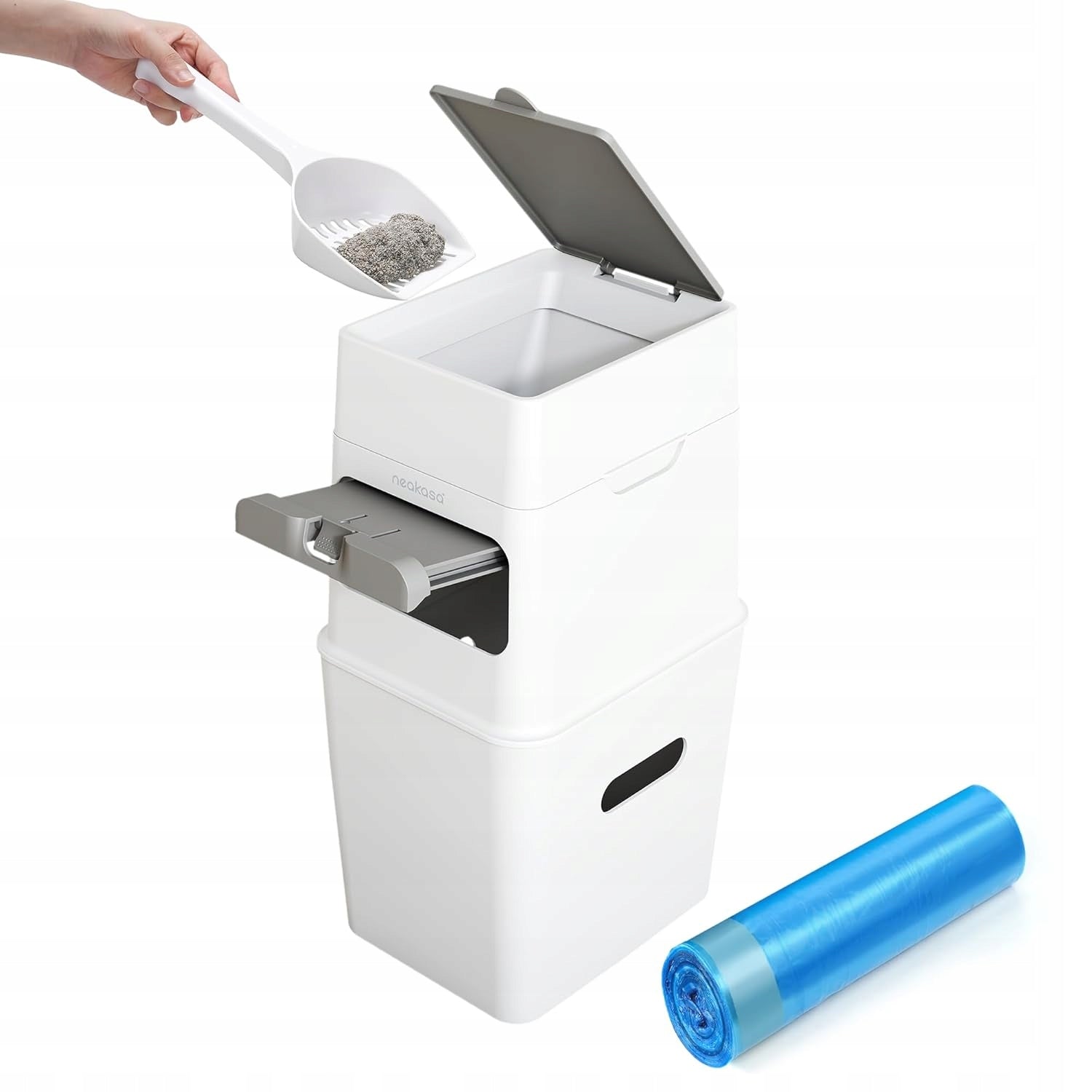 Neakasa PooGuard basket for used litter, diapers, odor control 9,2 l Manufacturer code PTCNEAKPOOGUARD