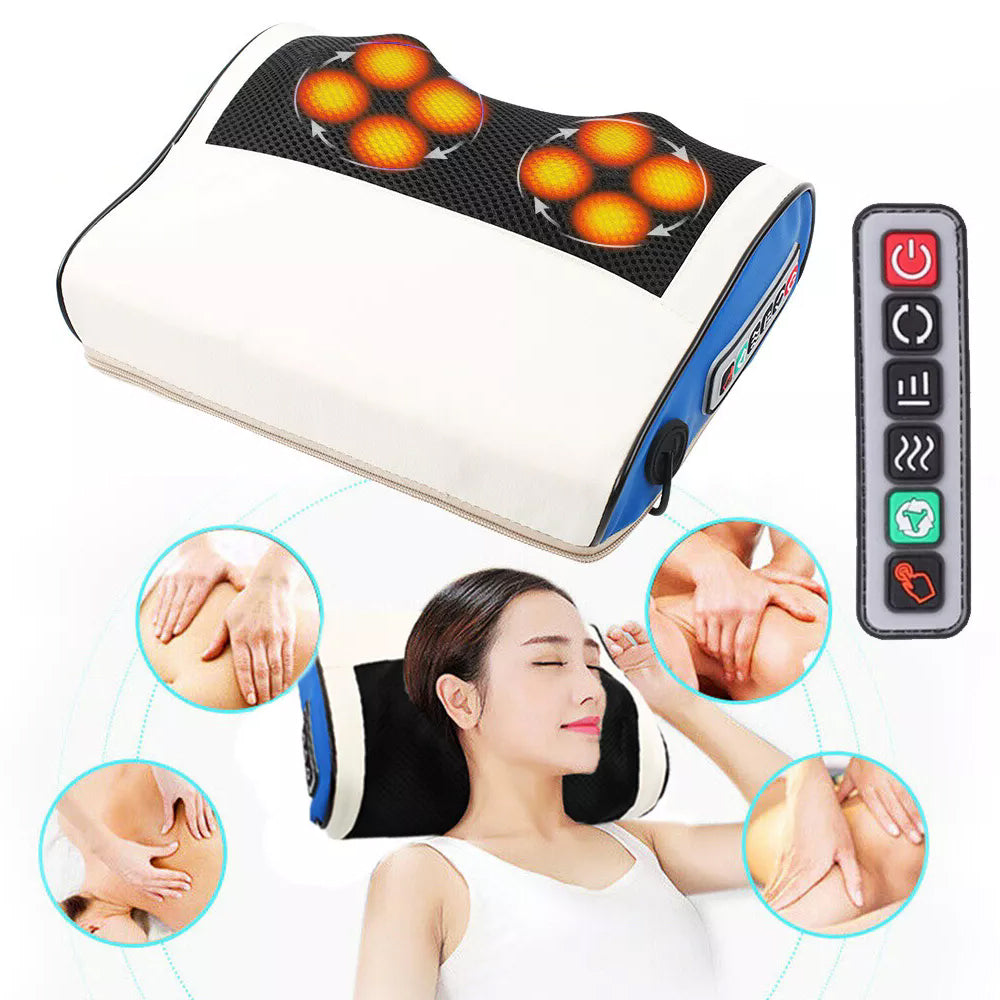 Neck Massage Pillow Lumbar Massage PillowFor Home Office Brand no brand