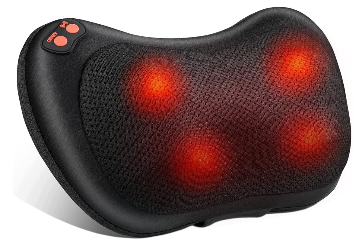 Neck Massager, Brelley Back Massage Pillow, Arms