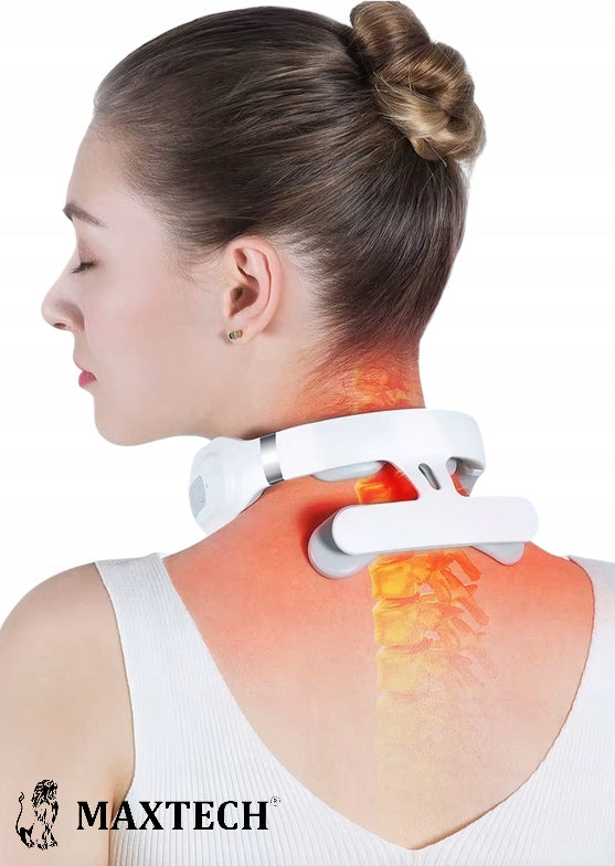 Neck Massager EMS Massage Neck Electrostimulator Wireless With Heating Packaging status original