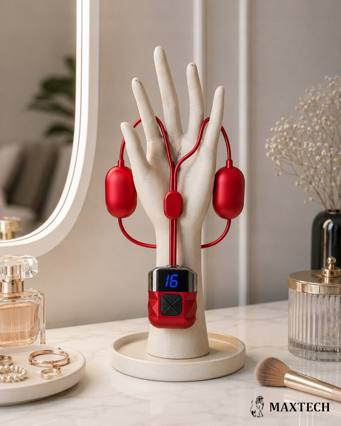Neck Massager Wireless EMS Electrostimulator 16 Levels 8 Modes Packaging status original