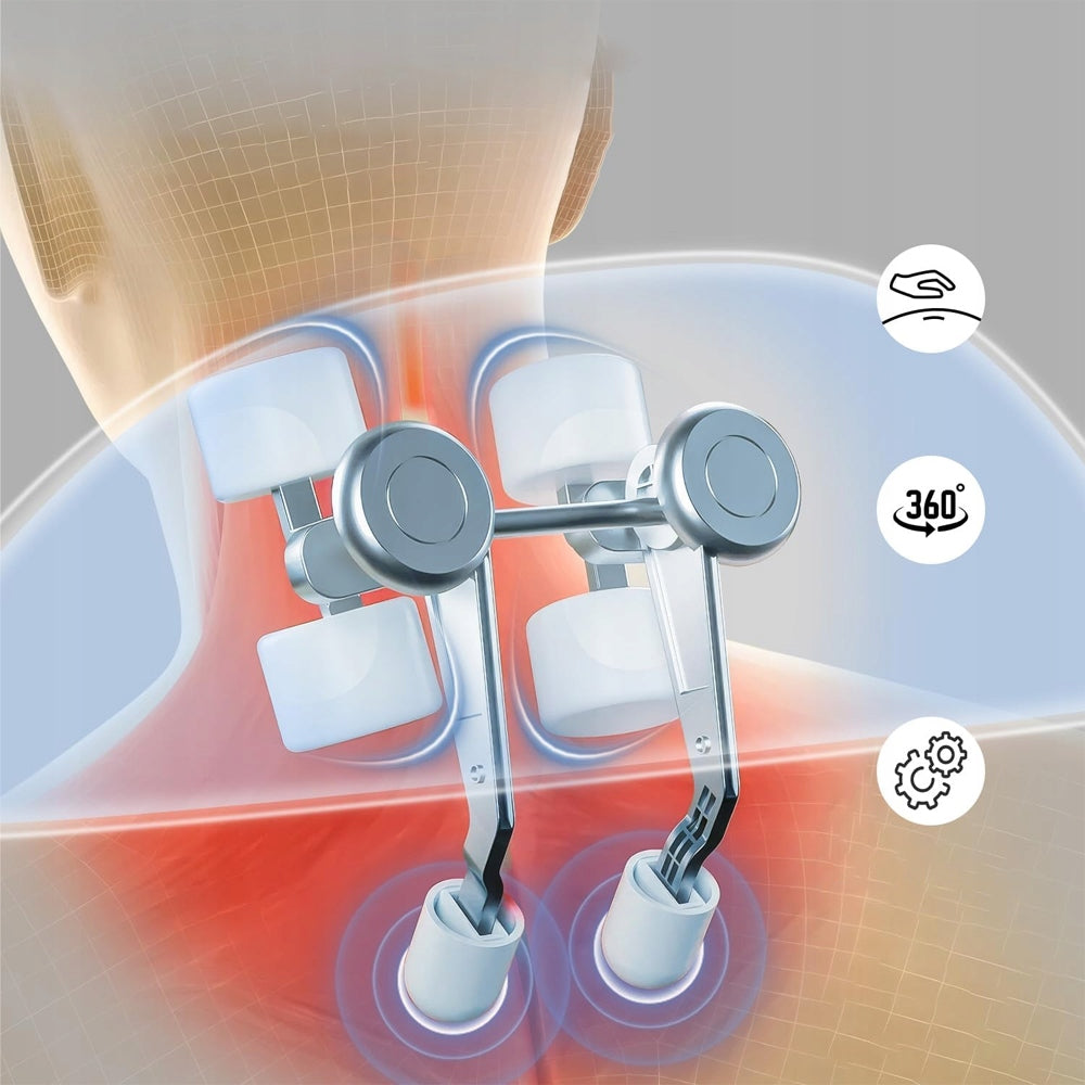 Neck Massager With Heating Shiatsu Massager For Back Waist Leg Muscle Medical device no