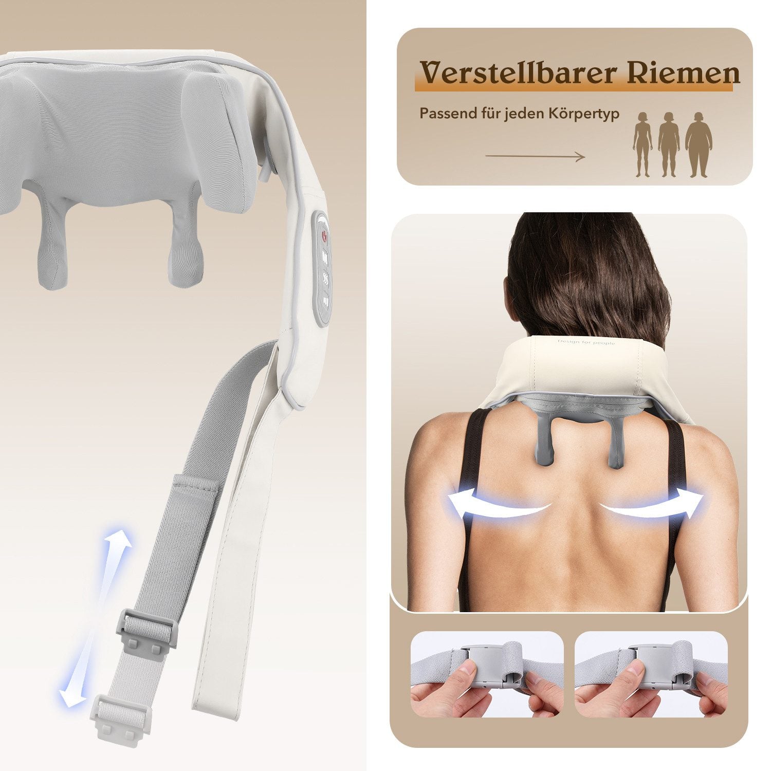 Neck Shoulder Massager, Acupressure Massager, Pain Relief Stress Relax Manufacturer code Neck Massager Iris