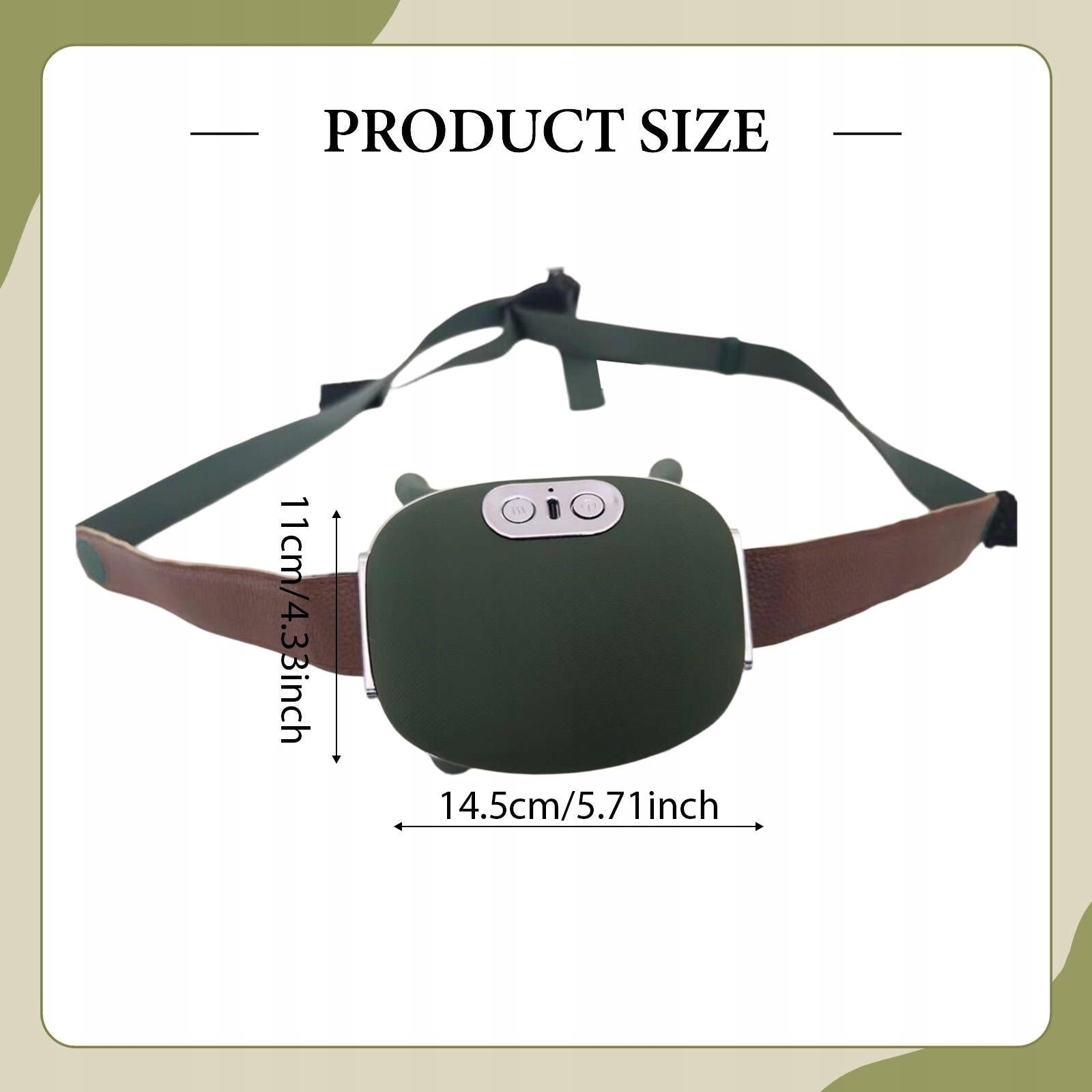 Neck Shoulder Massager Adjustable Christmas Gift Party Favor Body Style B Medical device no