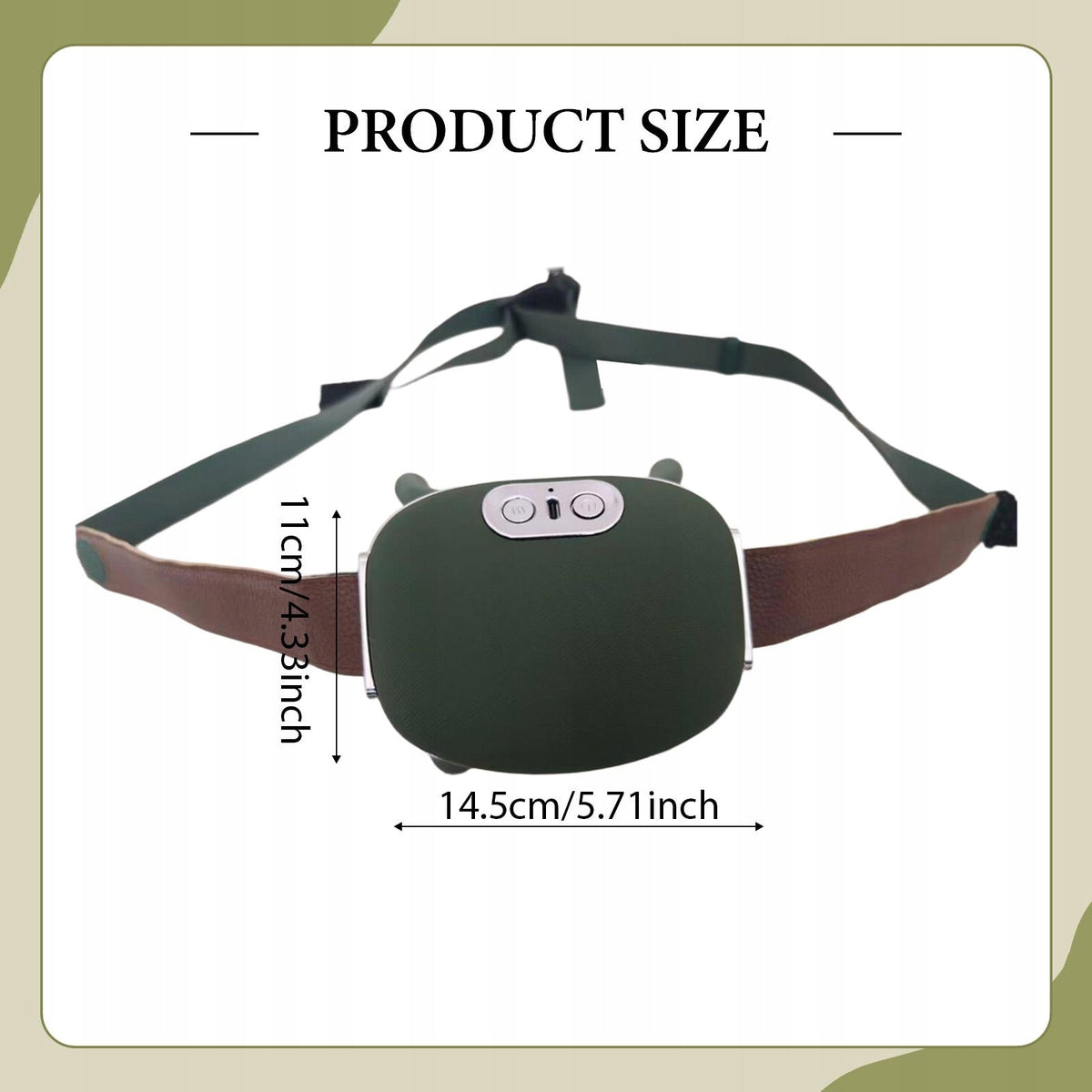 Neck Shoulder Massager Adjustable Christmas Gift Party Favor Body Style B Medical device no