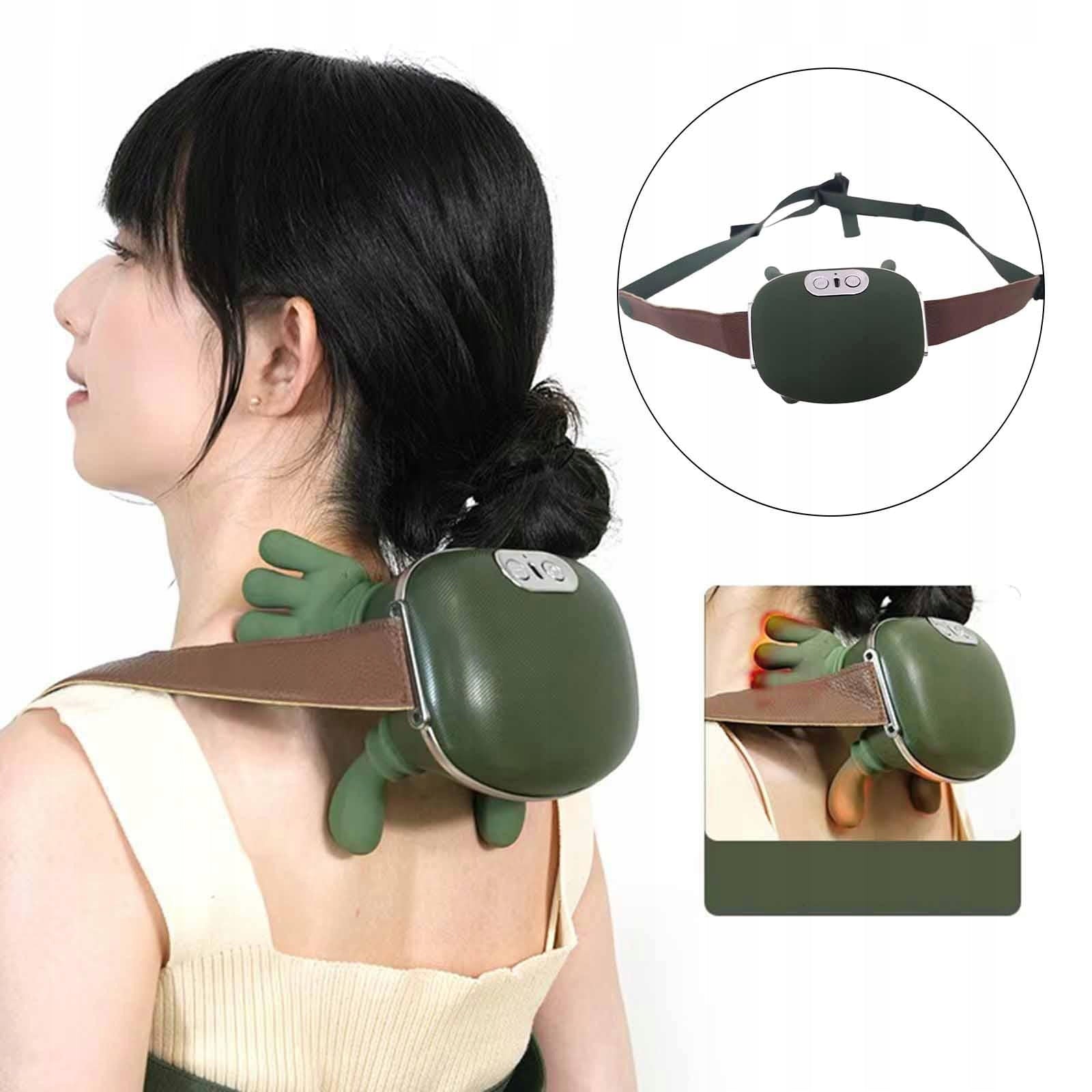 Neck Shoulder Massager Adjustable Christmas Gift Party Favor Body Style B