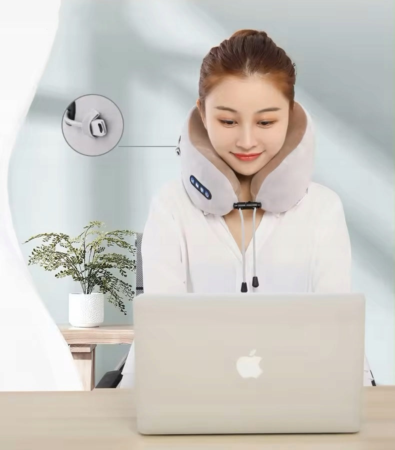 Neck Travel Pillow Neck Massager Rogal for Airplane Travel Headrest Brand no brand