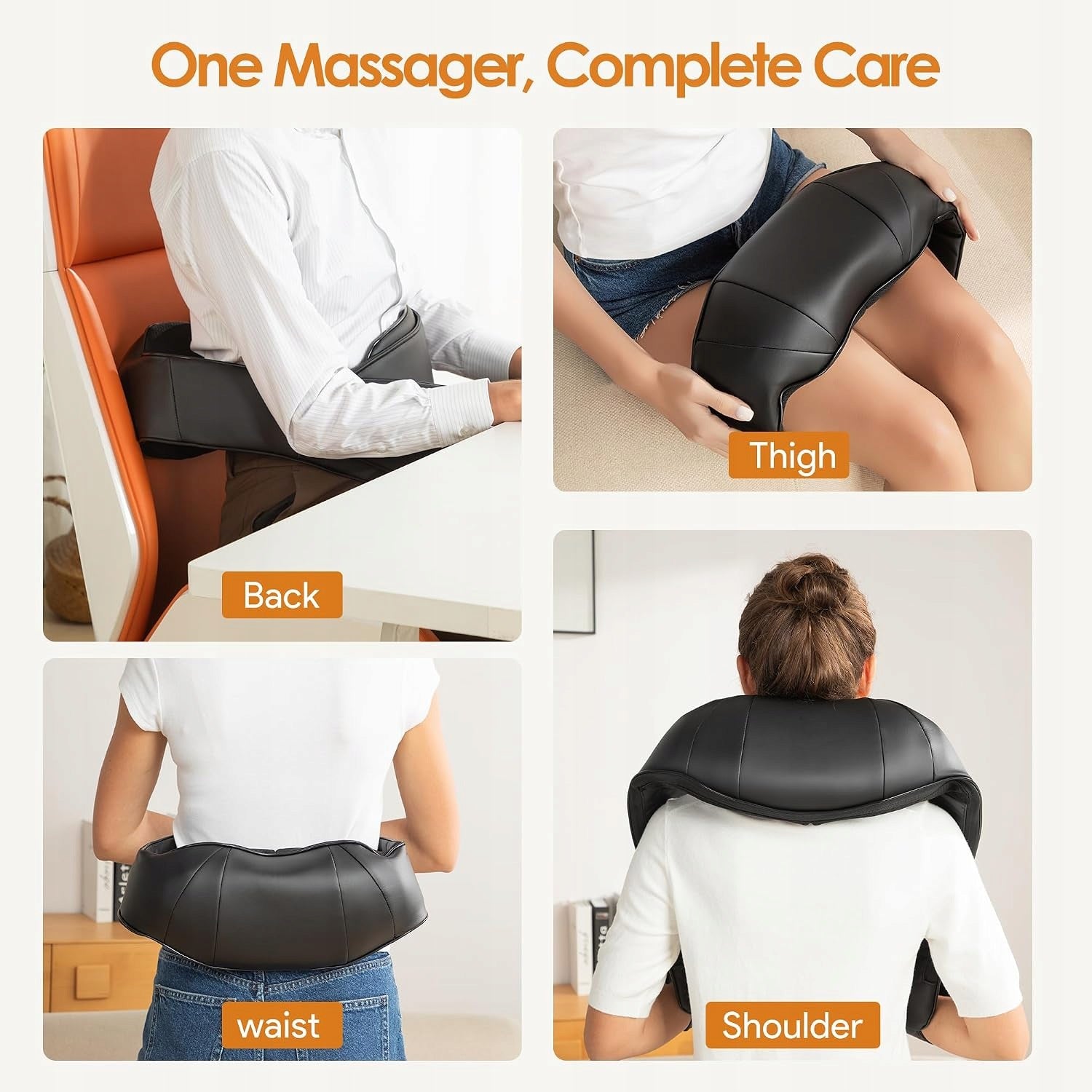 Neck and Back Massager with Heating Brand Nekteck