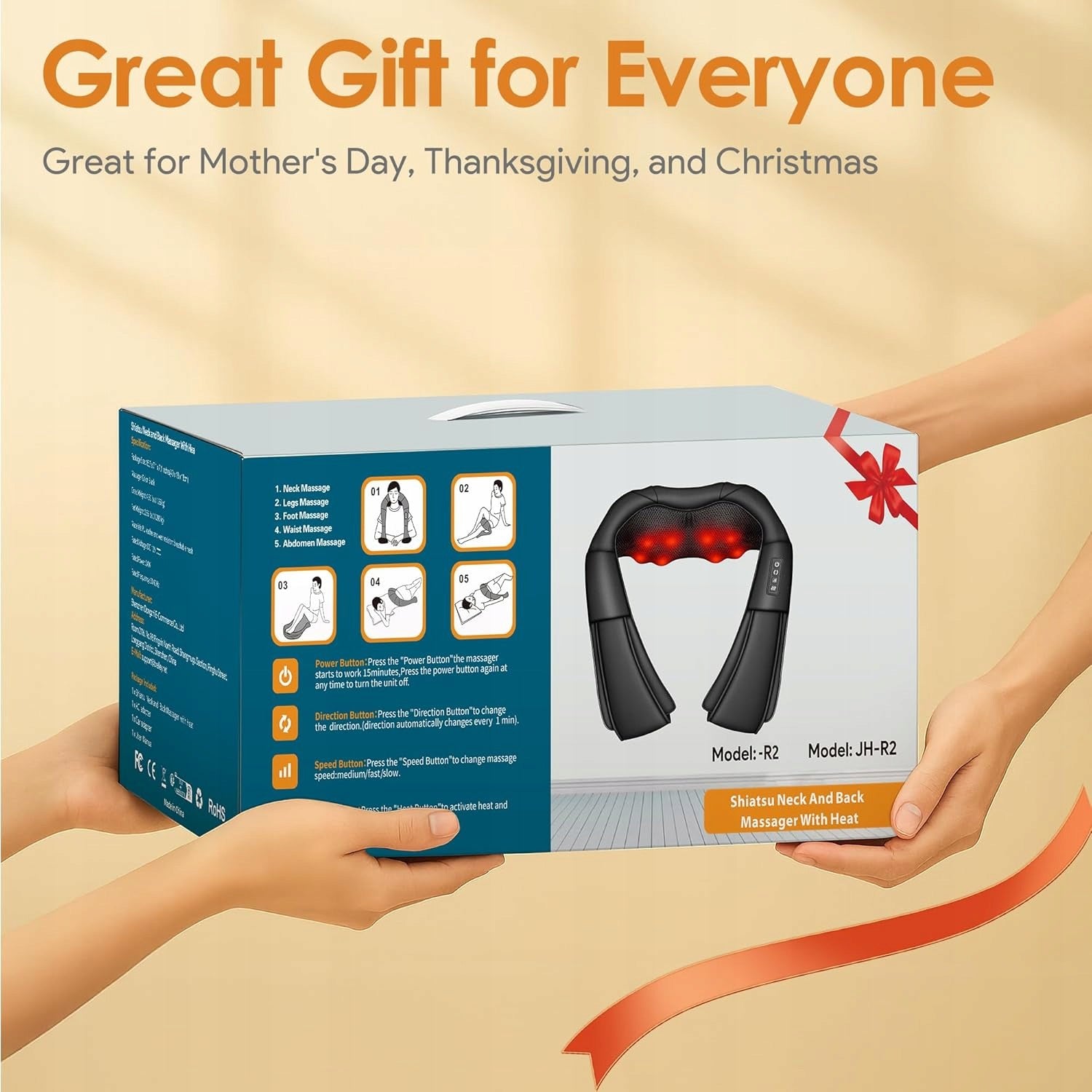 Neck and Back Massager with Heating Manufacturer code LPNHK523115917