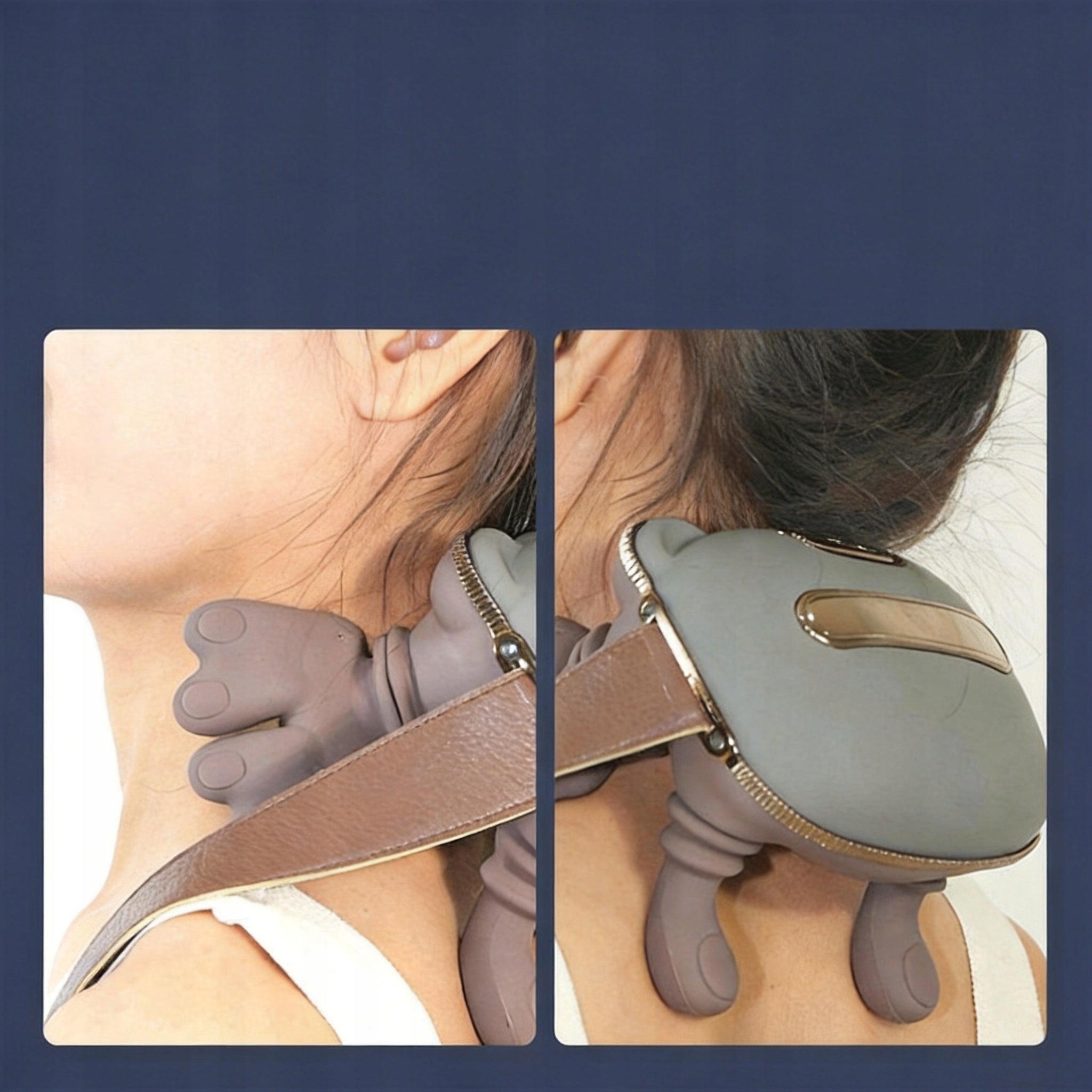 Neck and Shoulder Massager with Heating – Electric, 4D Kneading Massager Packaging status original