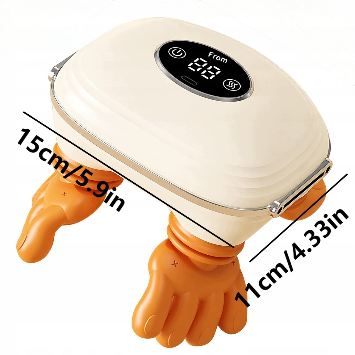 Neck and Spine Massager, Portable Neck Massager - Ergonomic Design Packaging status original