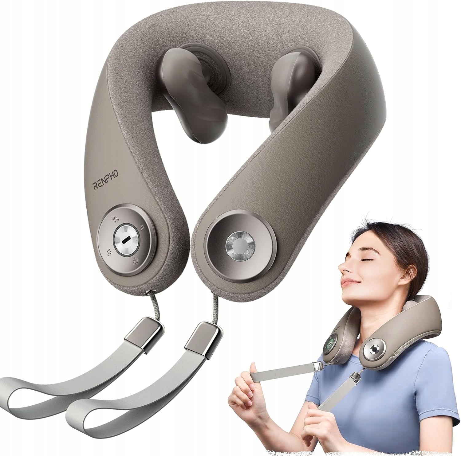 Neck and neck massager RENPHO heated
