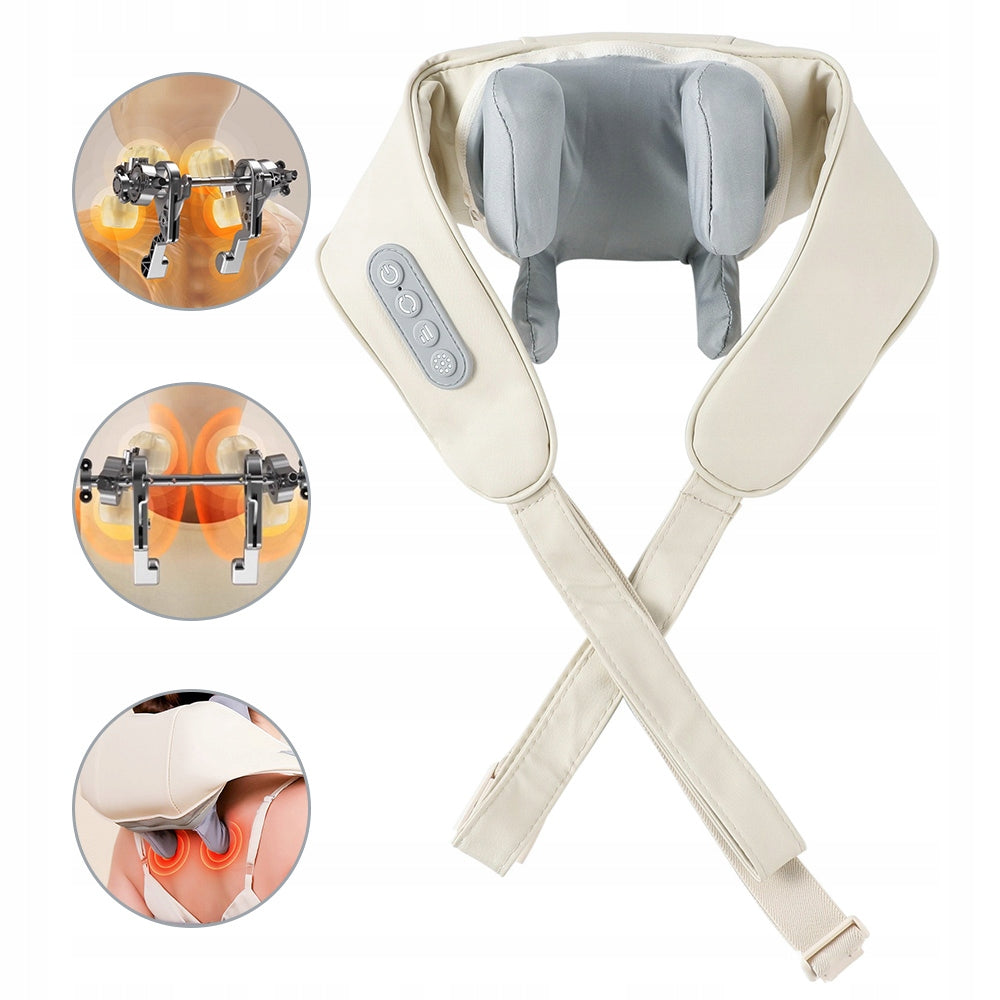Neck and neck massager back 6D heated USB collar Brand no brand