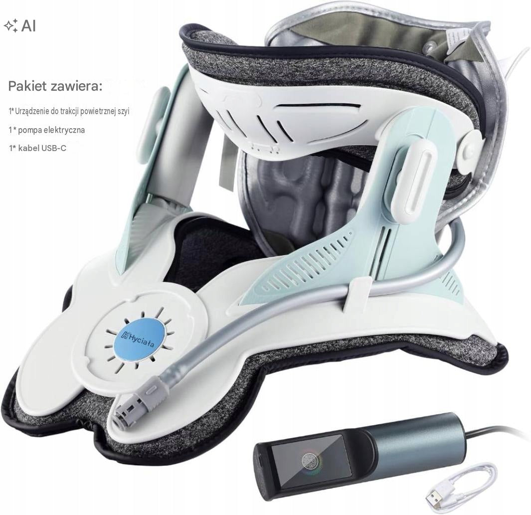 Neck and neck traction device, relieving neck pain, electric pump Brand no brand