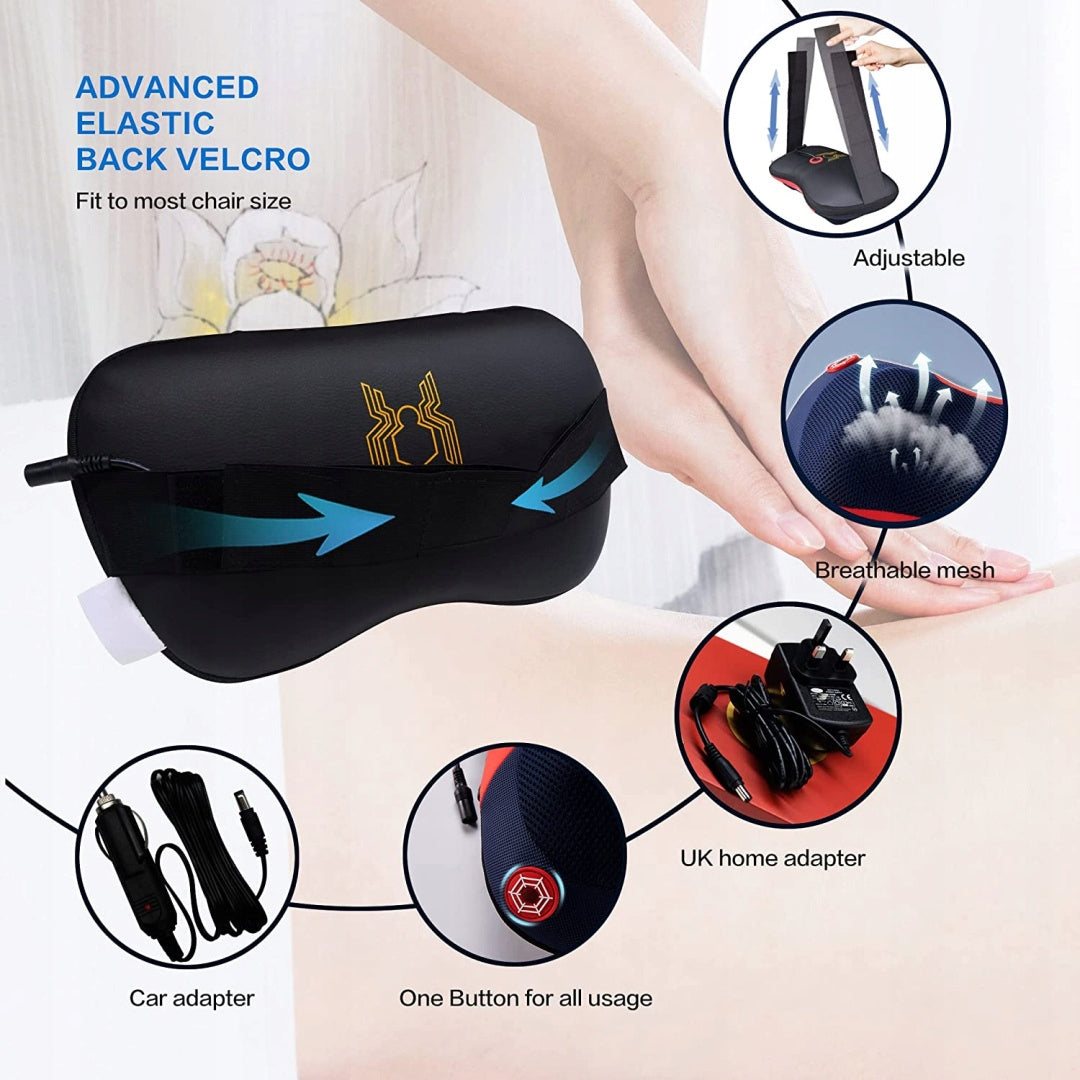 Neck, back and neck massager - Marvel Spiderman Color gray