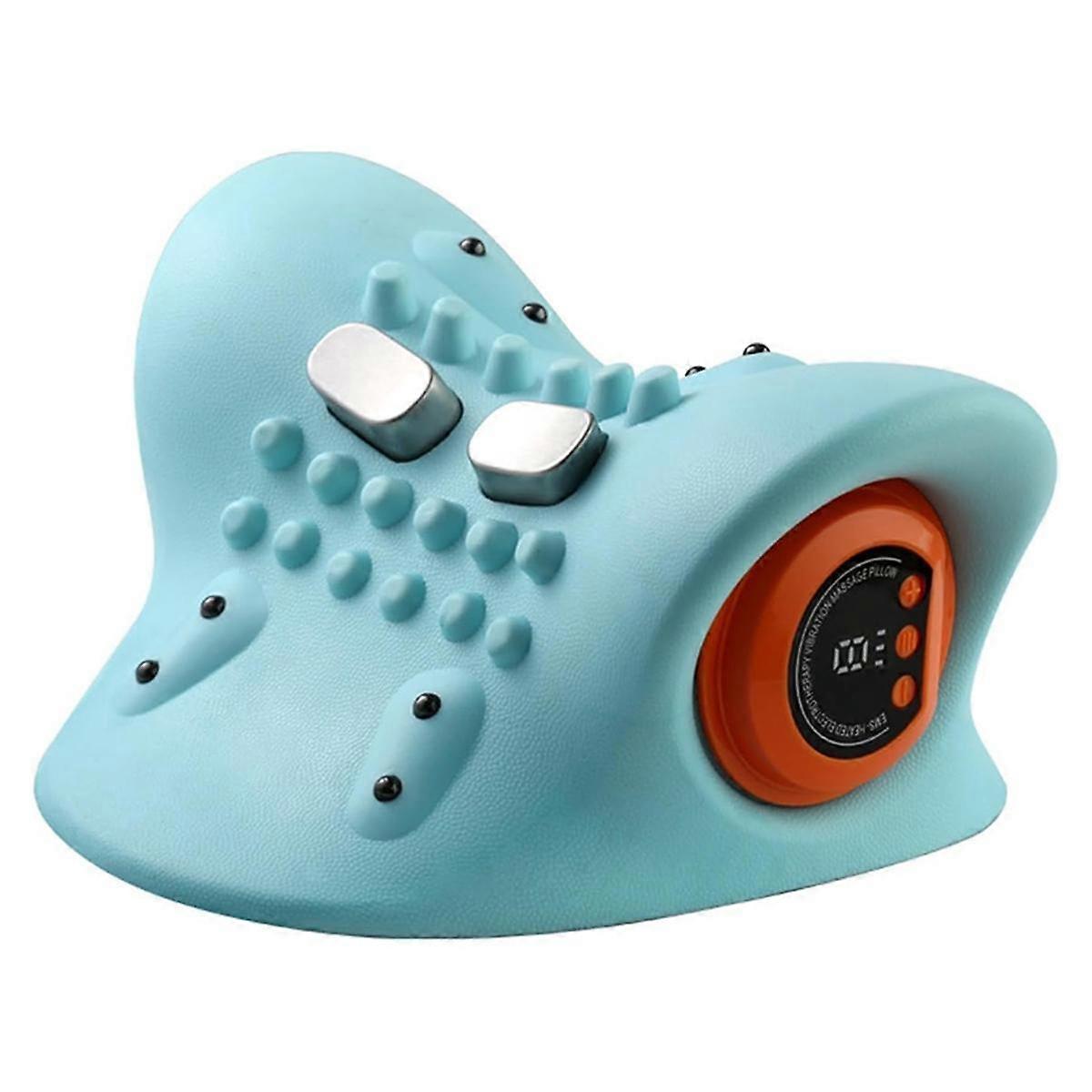 Neck massager relieves deep tissue pain