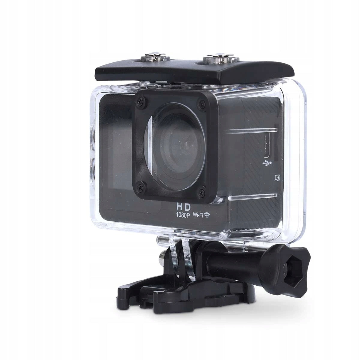 Nedis ACAM31BK Full HD sportovní kamera s předním displejem, Wi-Fi, vodotěs Brand no brand