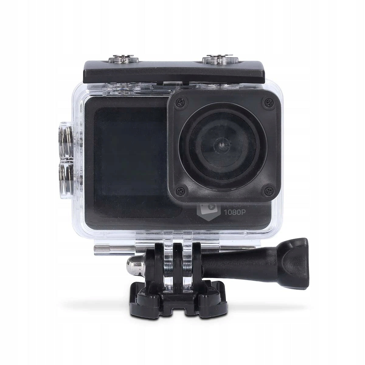 Nedis ACAM31BK Full HD sportovní kamera s předním displejem, Wi-Fi, vodotěs