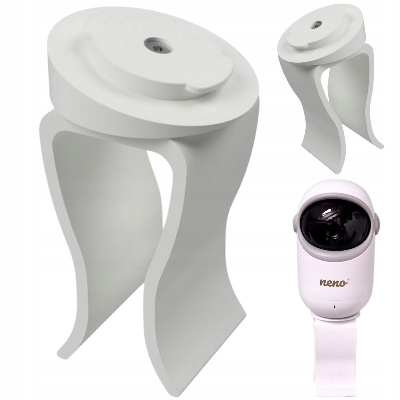Neno Berkano non-invasive camera holder for the crib