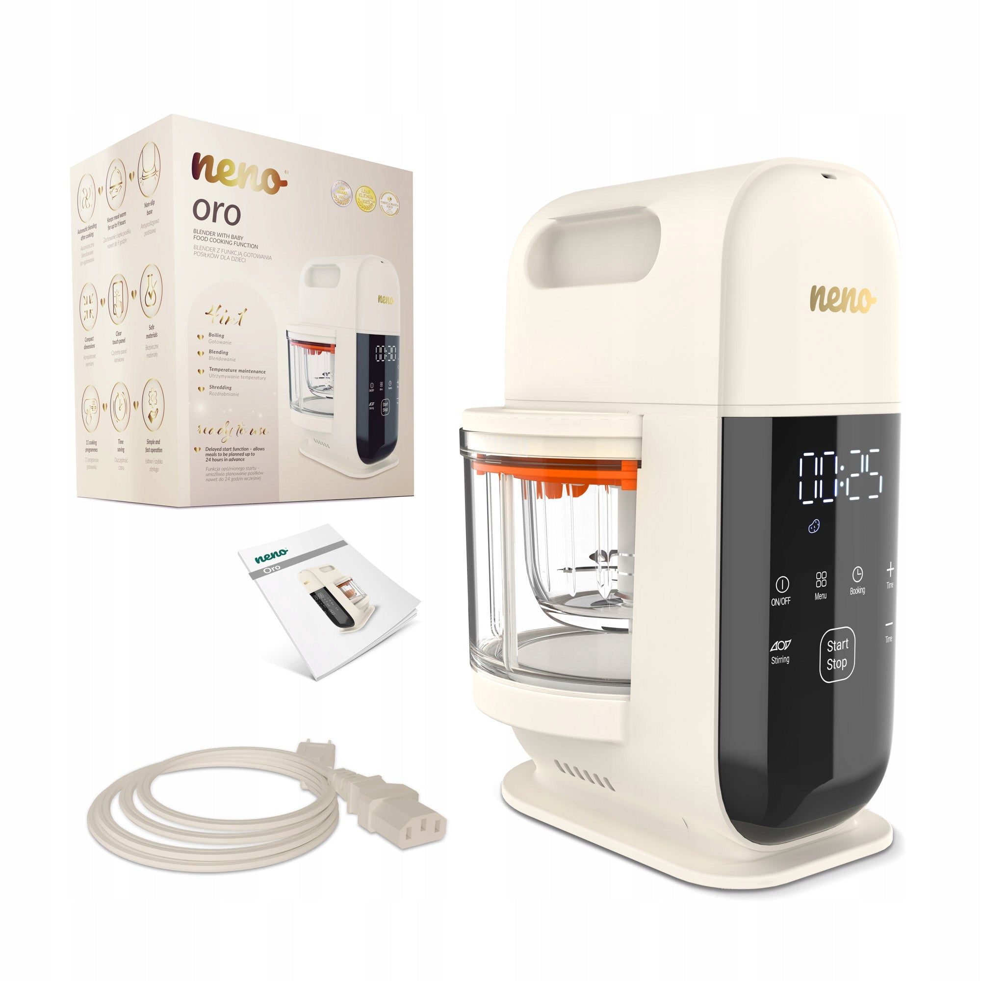 Neno Oro blender with cooking function for children EAN (GTIN) 5902479676562