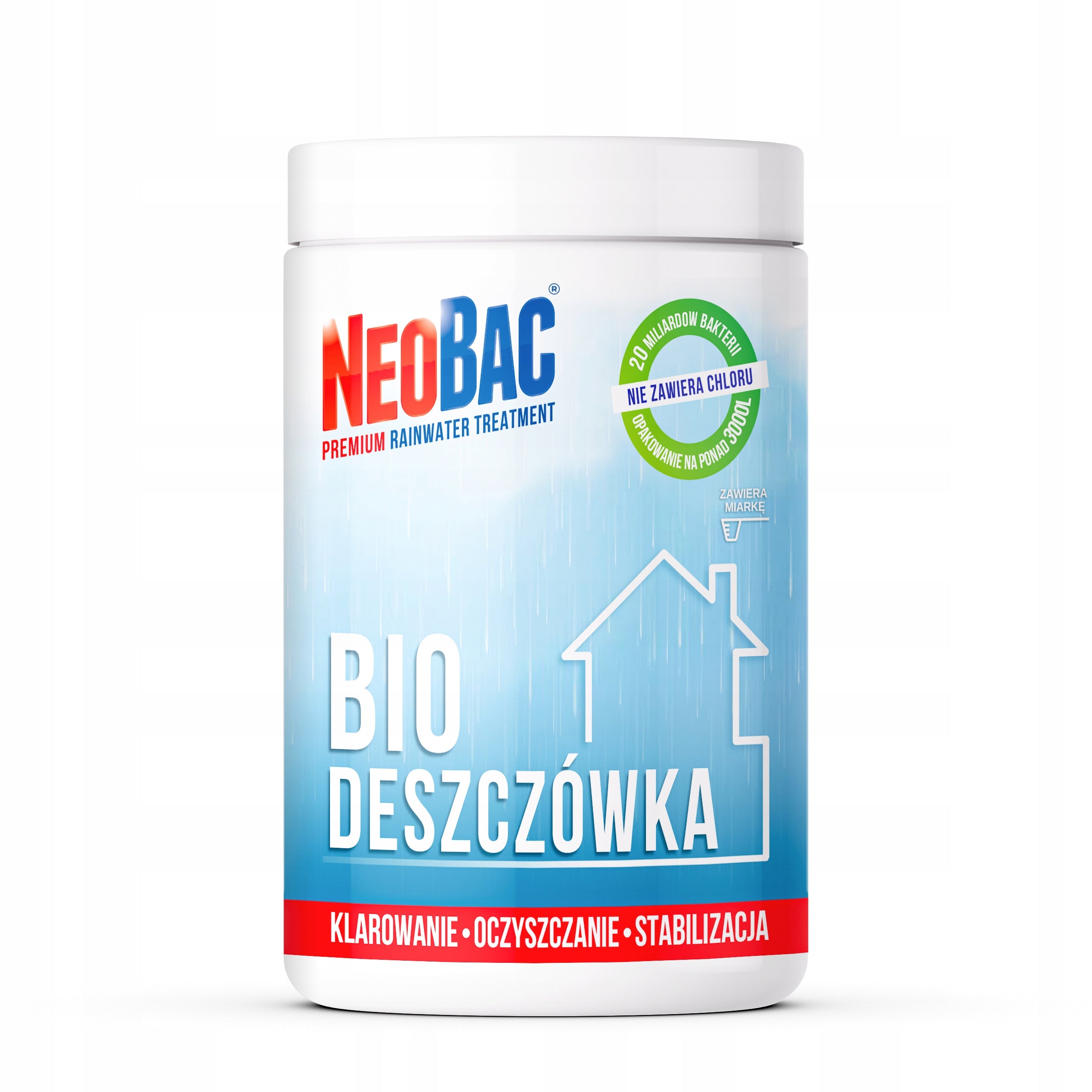 NeoBac Bio Rain Bacteria for WATER TANKS CLARIFICATION Packaging status original
