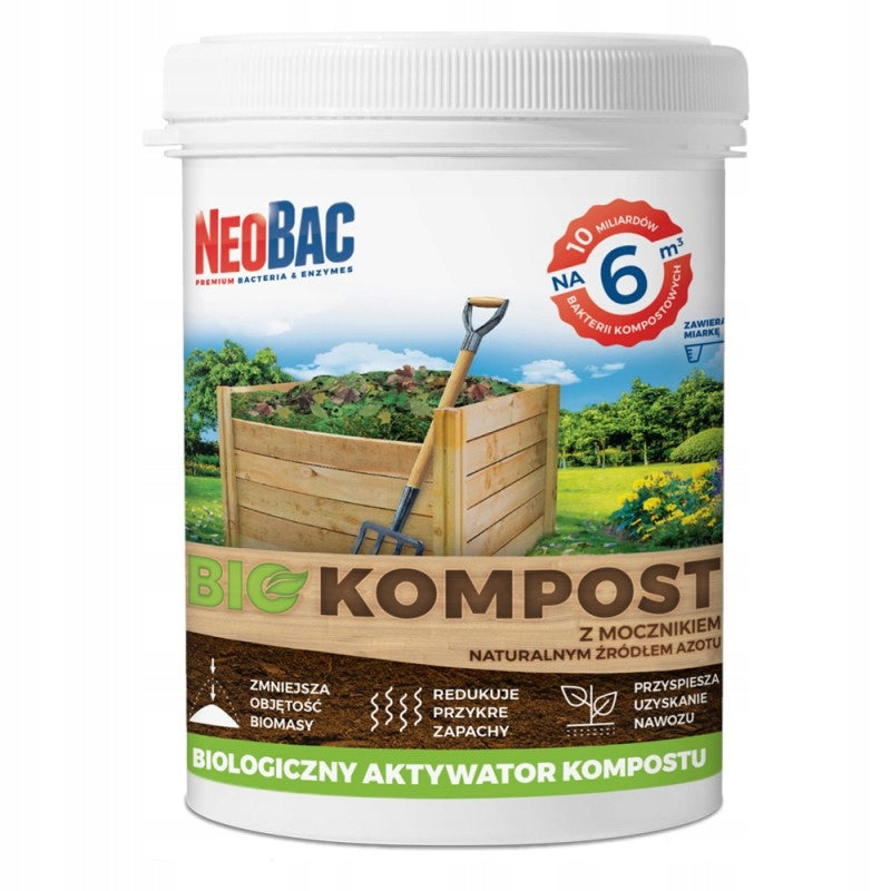 NeoBac FAST COMPOST Composting LEAF GRASS | Strong COMPOST Bacteria Manufacturer NeoBac