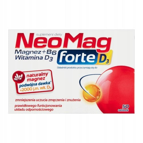 NeoMag Forte D3, tablets, 50 pcs.