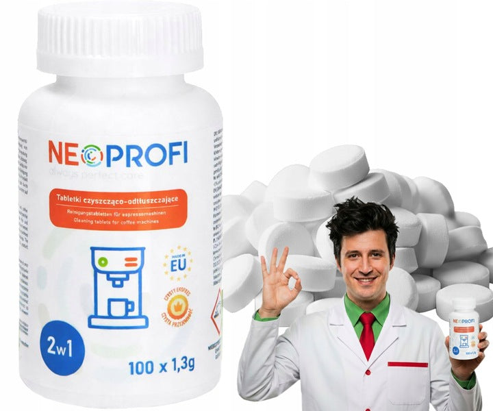 NeoProfi cleaning tablets for coffee machine 100pcs 1,3g universal