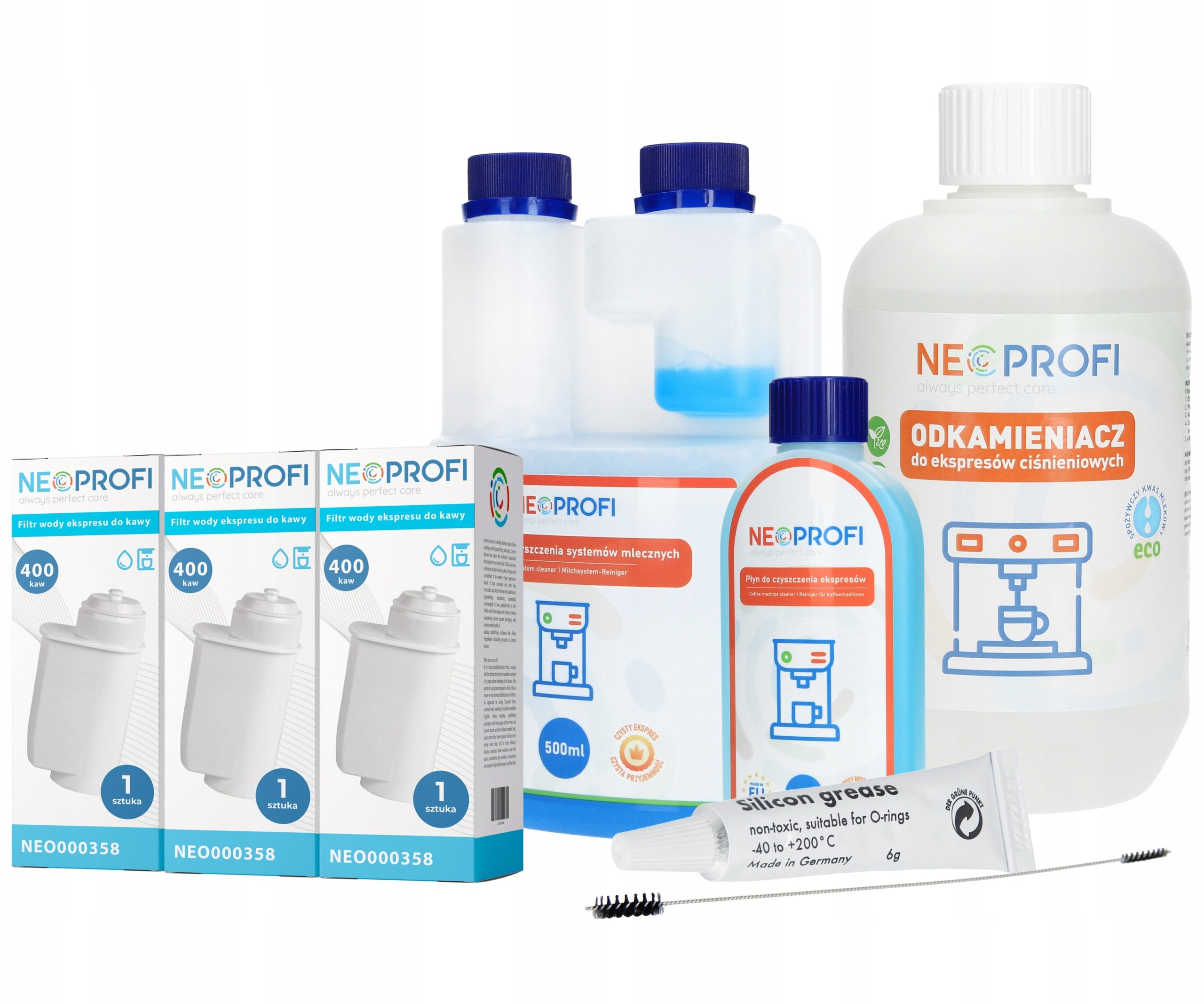NeoProfi for cleaning and maintenance of BOSCH SIEMENS coffee machines