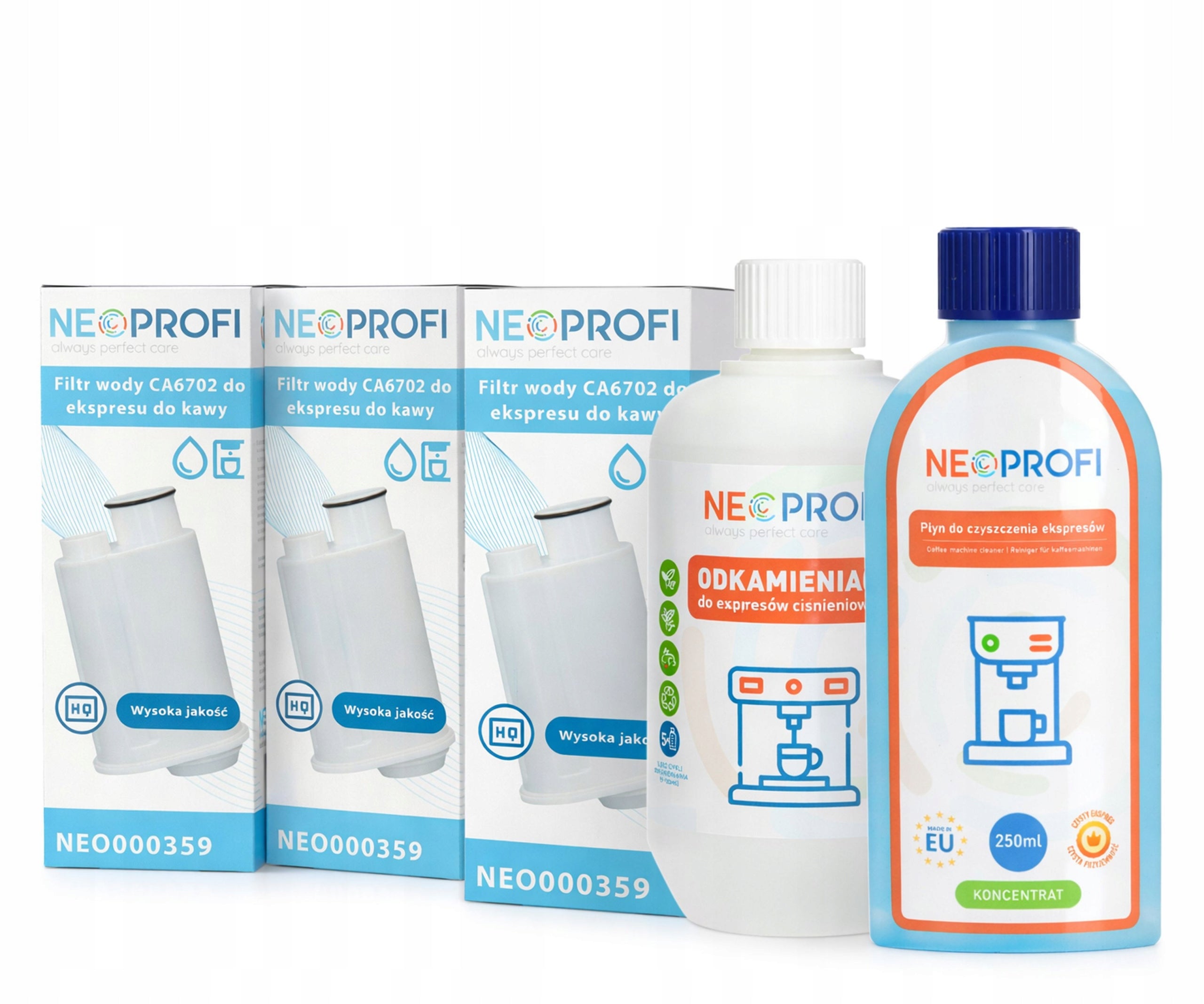 NeoProfi kit for cleaning and maintenance of SUP016RE SUP021Y coffee machine Manufacturer code NEO002821