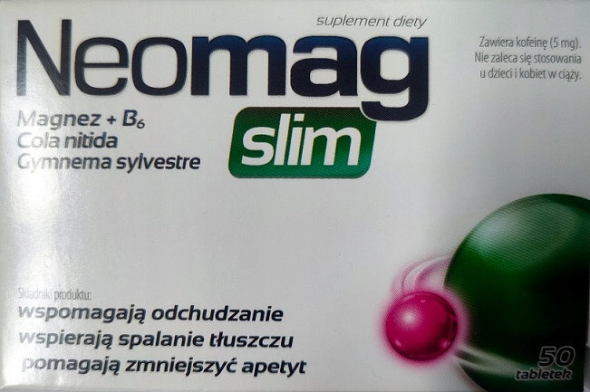 Neomag Slim, Magnesium + Cola nitida + Gymnema sylvestre