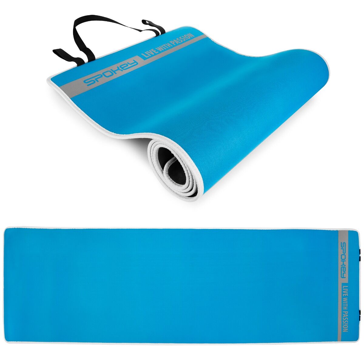 Neoprene Yoga Exercise Mat 180x60x 0,6 cm