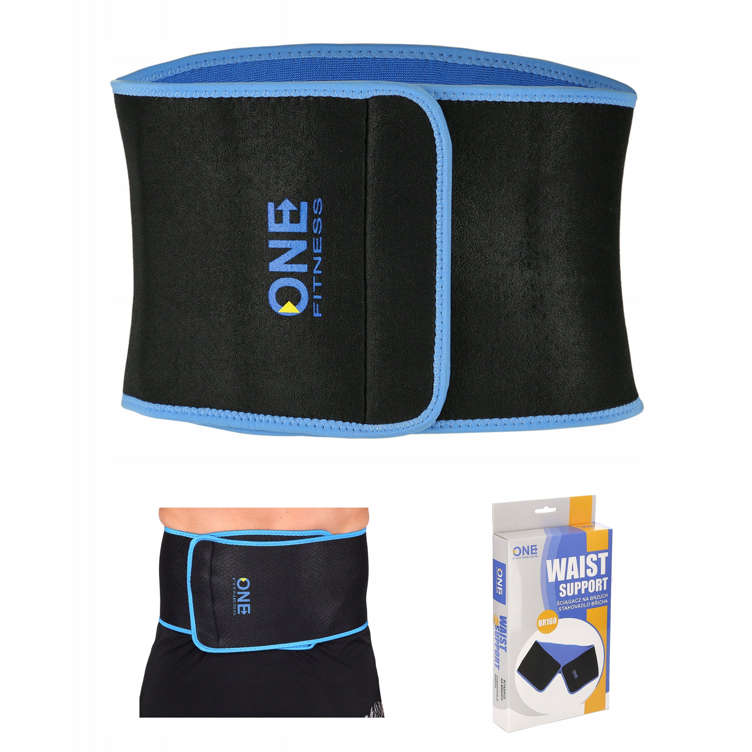 Neoprene belt sauna corset cellulite reducer fitness One Fitness
