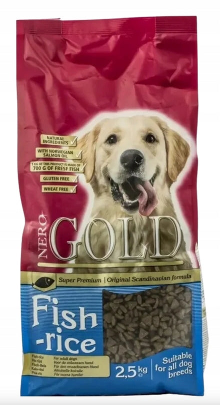 Nero Gold Fish & Rice 2.5kg Manufacturer code 6420140016343