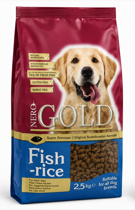 Nero Gold Fish & Rice 2.5kg