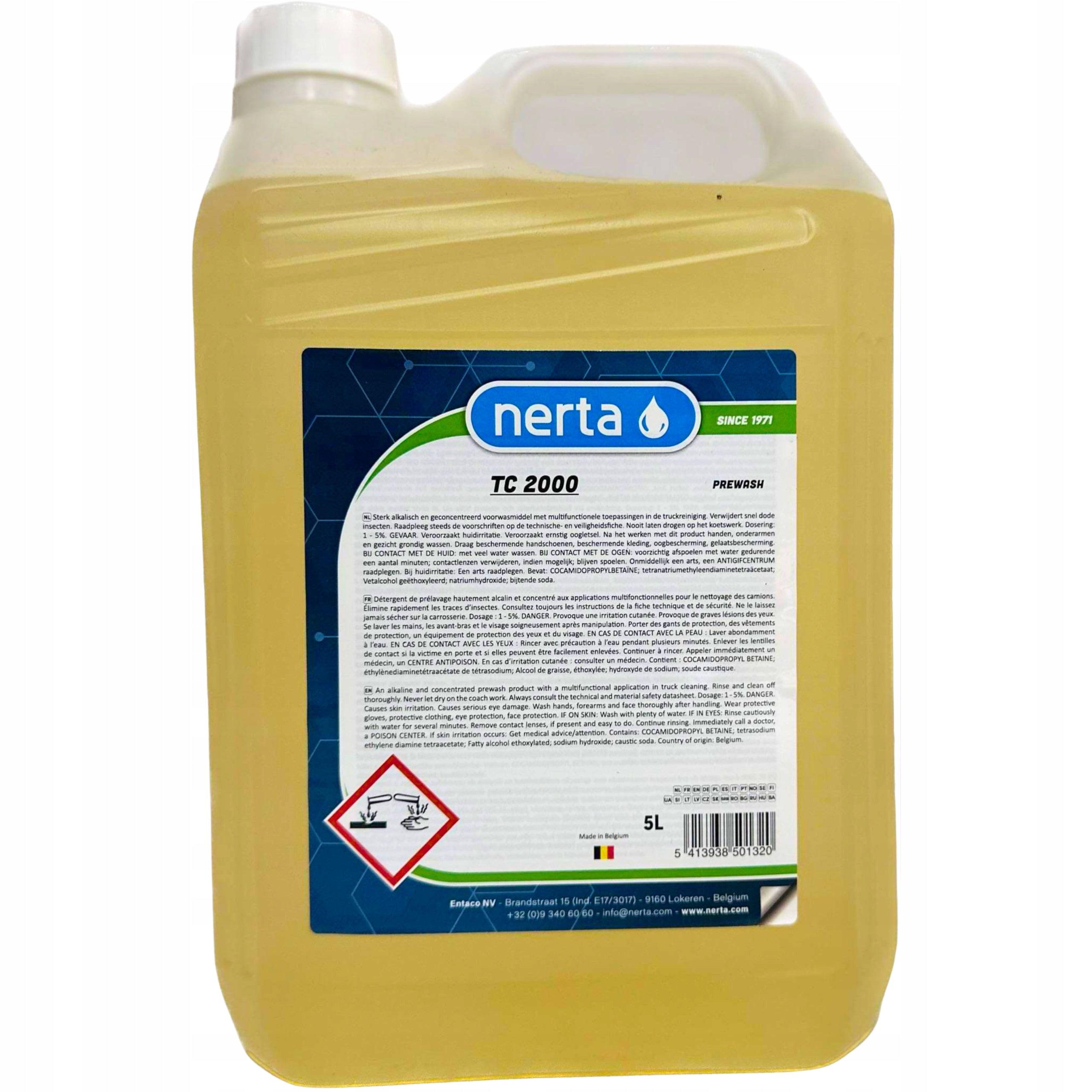 Nerta TC 2000 5l active foam for car washing Manufacturer Nerta