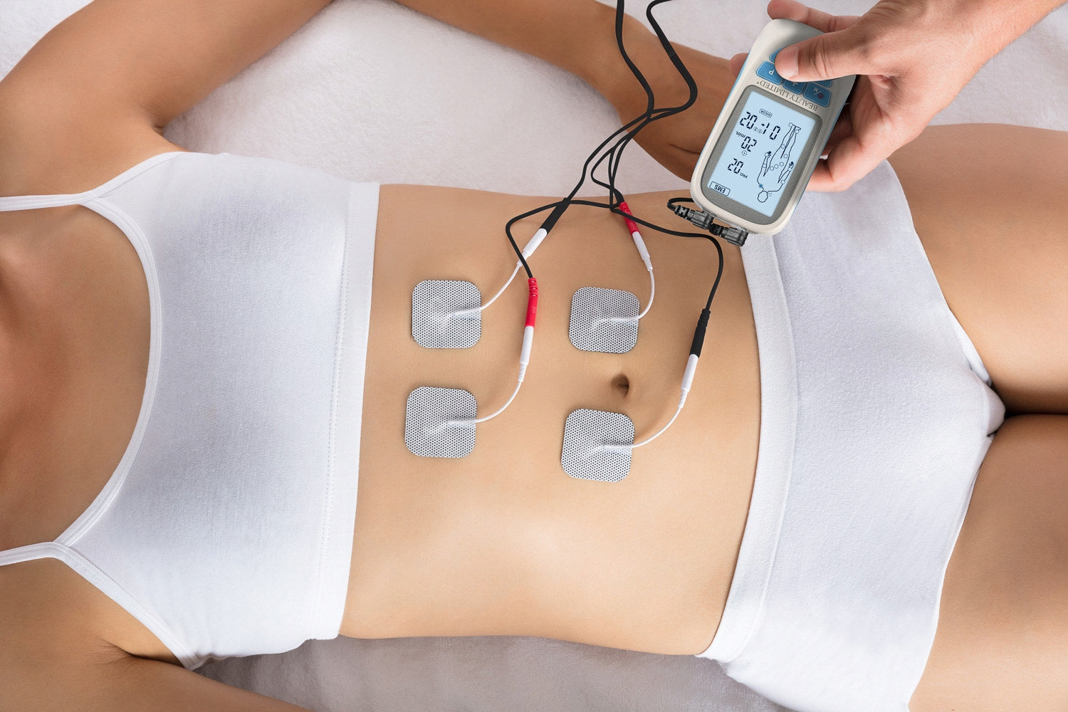 Nerve muscle electrostimulator TENS EMS MASS 73 PROGRAMS 40 LEVELS Medical device yes