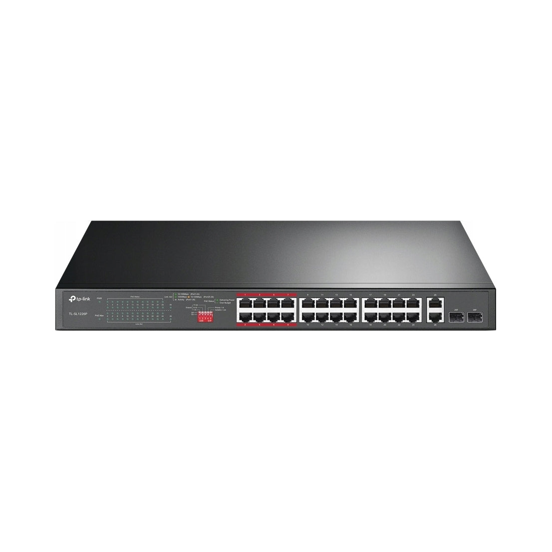 Nespravovaný Switch TP-Link TL-SL1226P PoE+