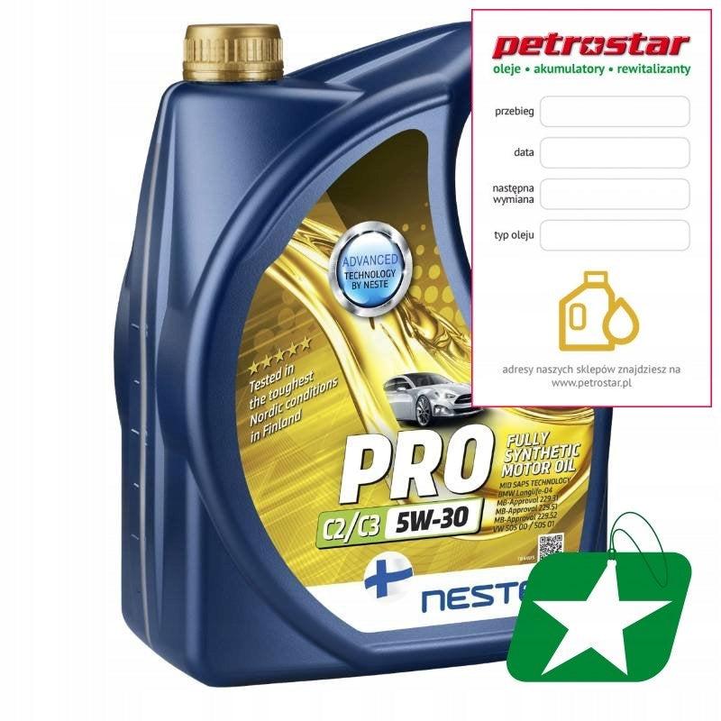 Neste Pro C2/C3 5W30 4L Manufacturer Neste
