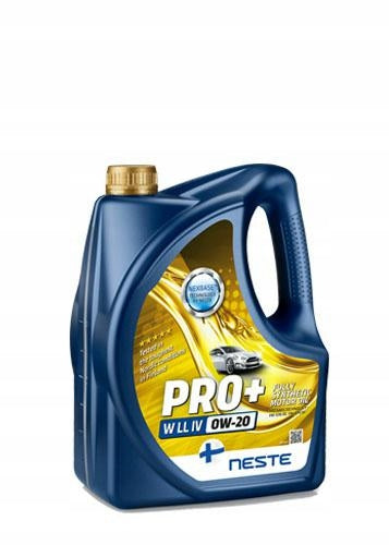 Neste Pro+ W LL IV 0W-20 4L Engine Oil - VW 508.00 / 509.00
