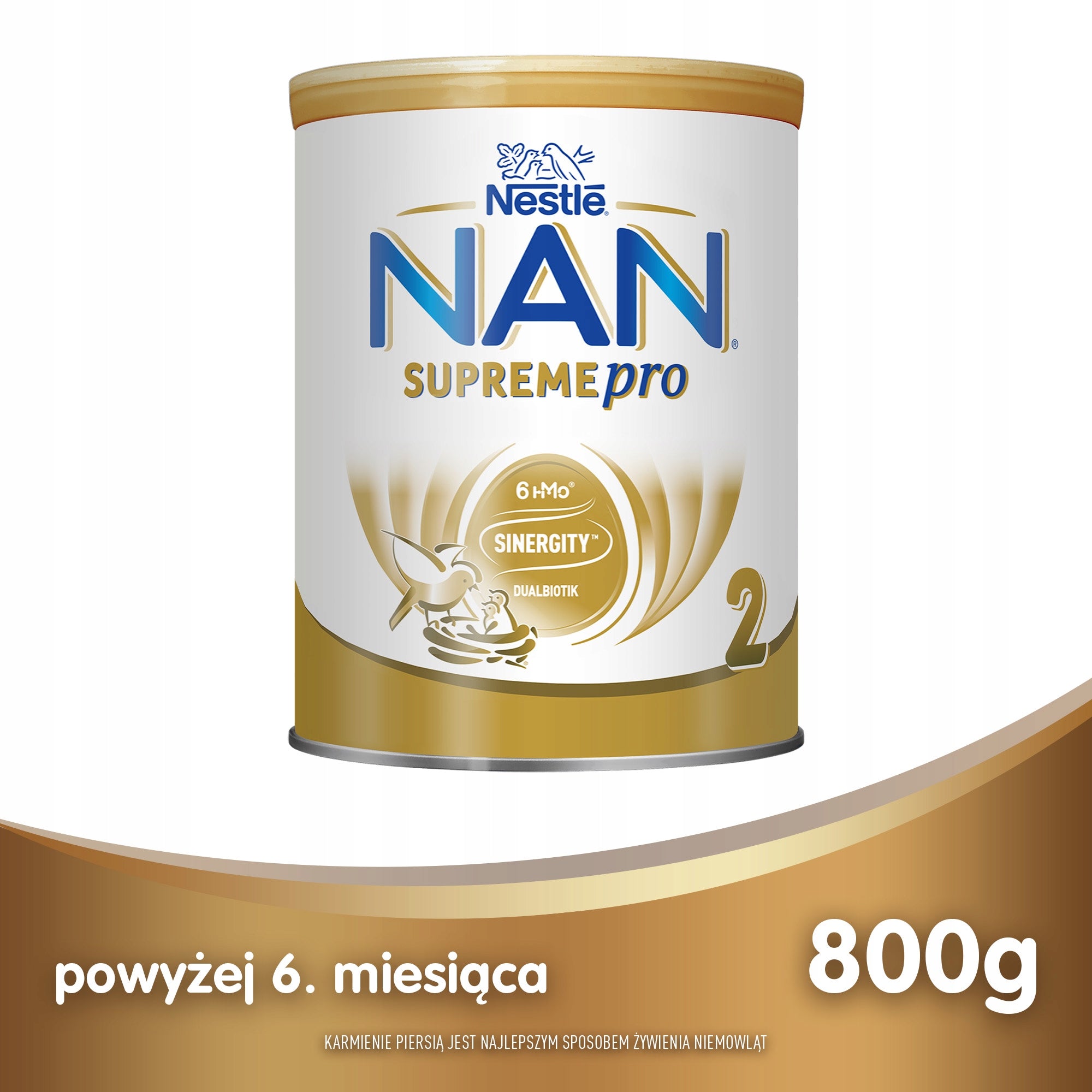 Nestle Modified Milk NAN SUPREMEPRO 2 800g Manufacturer code 7613035943742